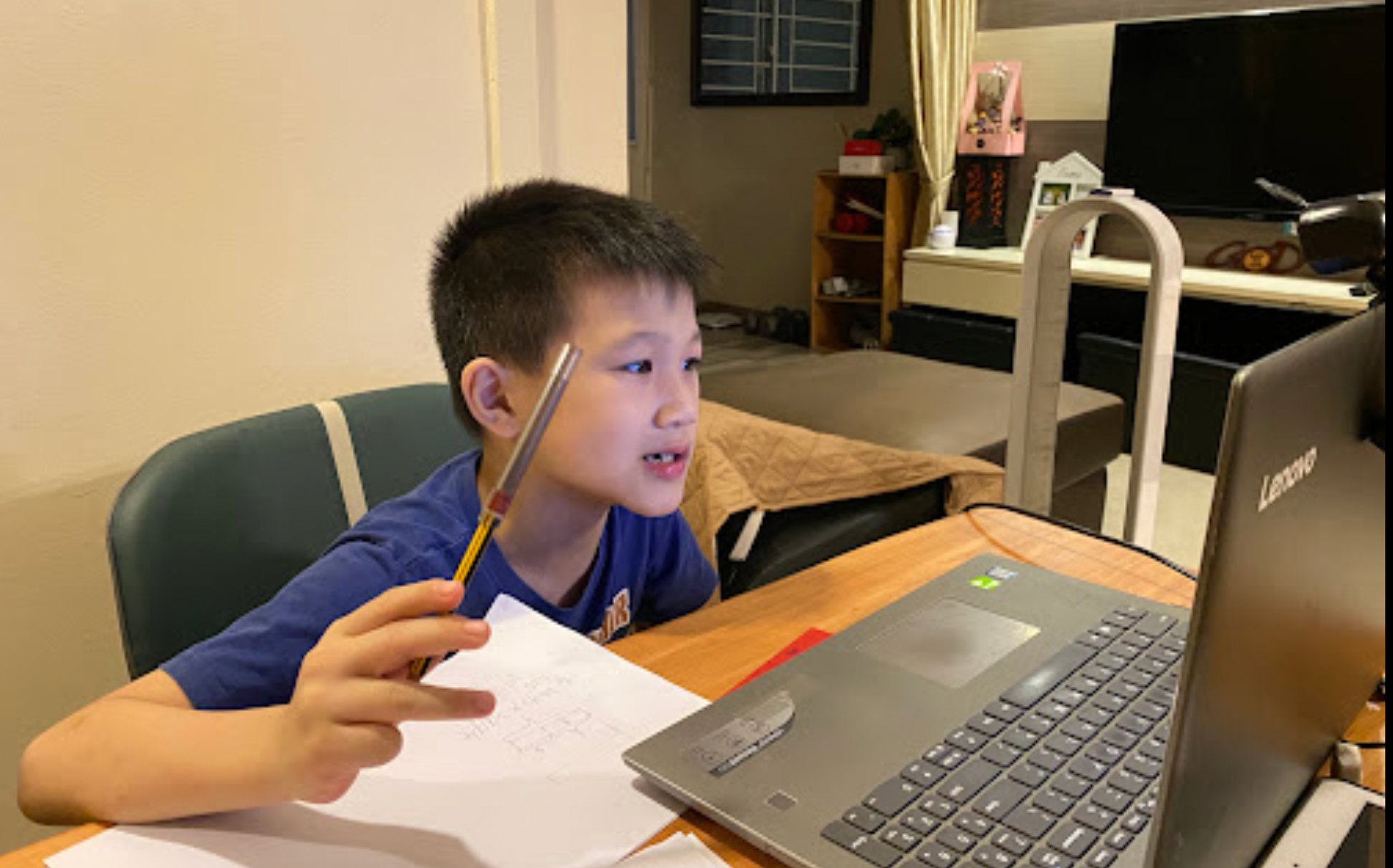 Ms. Irene Khor's son